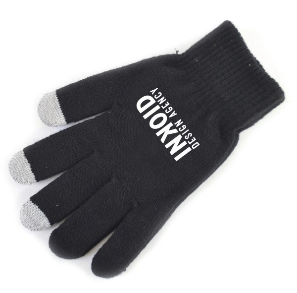 Use your touch screen device with your gloves on! Fits most adults. Pricing includes embroidery up to 5000 stitches on one glove only.