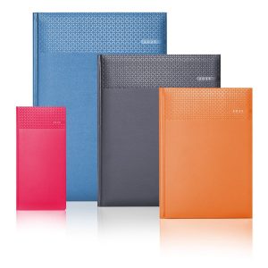 Matra 2025 Promotional Diaries. Available in Pockets, A4, Quarto and A5 Size. Various colours and white paper. Foil blocked to the cover with your logo.