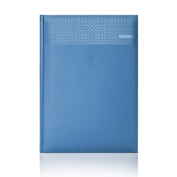 Matra A4 page daily diary, printed with your logo to 1 position, 12-month format diary. A foil blocked date complement this popular branded promotional desk diary, also available in Pocket, A5 and Quarto size.