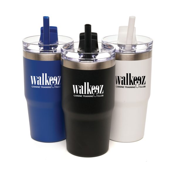 Stylish and functional, this 355ml recycled stainless steel double walled tumbler features a leak-proof lid, silicone sipper, and reusable straw. Perfect for branding, it’s an ideal promotional gift for events and corporate giveaways!