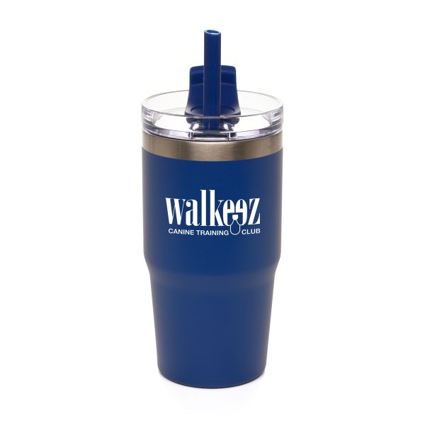 Stylish and functional, this 355ml recycled stainless steel double walled tumbler features a leak-proof lid, silicone sipper, and reusable straw. Perfect for branding, it’s an ideal promotional gift for events and corporate giveaways!