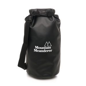 Waterproof dry bag crafted from durable polyester fabric, designed to keep your belongings securely airtight, featuring a detachable nylon shoulder strap for added convenience.