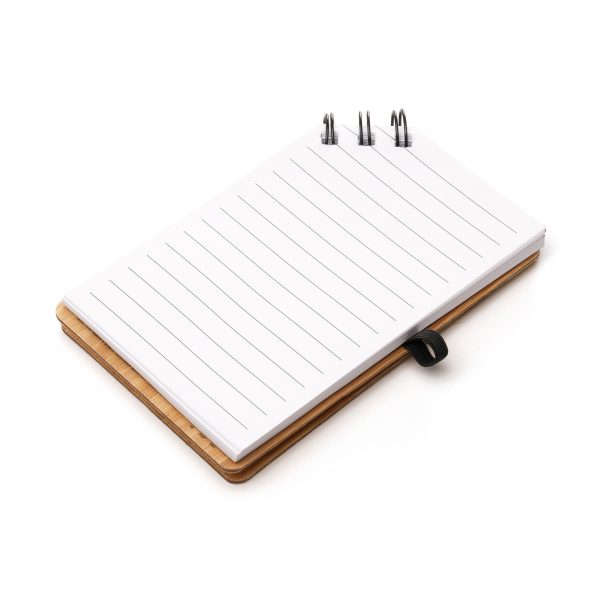 Made from bamboo and widely recycled materials, this compact notebook helps reduce your carbon footprint. Whether for jotting down ideas or making lists, this compact and versatile notebook with elastic closure is a must-have promotional tool.