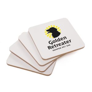 Promote your brand with this set of four 5mm cork coasters. Durable and stylish, they protect surfaces while showcasing your logo, a practical choice that keeps your brand visible!