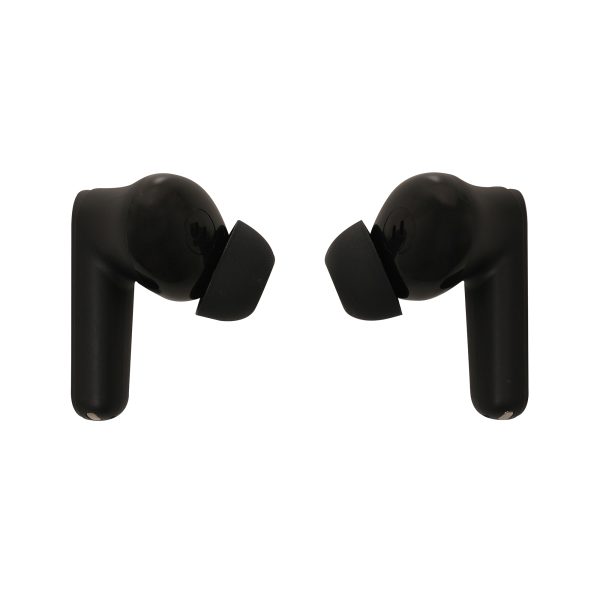 These premium 400mAh, noise cancelling Bluetooth earphones are designed with ABS plastic and electroplating for a sleek and durable finish. The quality earphones come in ABS plastic case with electroplating accents for safe storage.