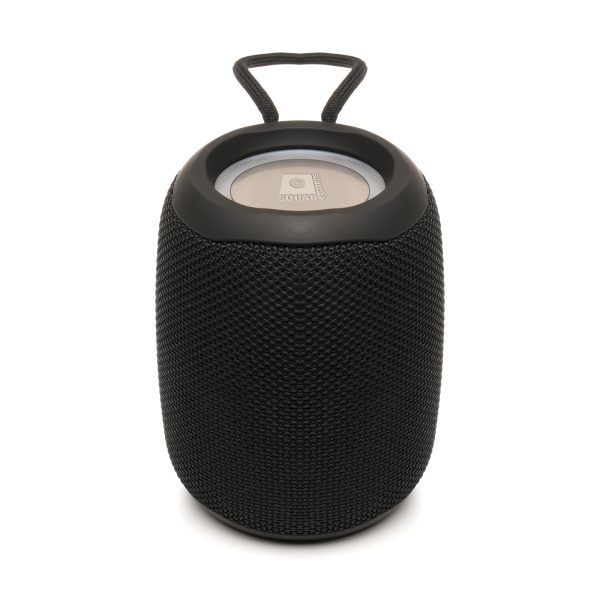 This high-quality 1200mAh portable Bluetooth speaker is designed with a quality ABS cover for enhanced protection and a loop for easy carrying. The engraved top metal part makes it look premium whilst the vibrant lights add a touch of style to your listening experience.