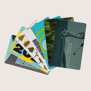 Recycled PVC card insert that can be fully customised and with individual personalisation. Ideal for Business Cards, Membership Cards, Gift Vouchers, ID cards and more.