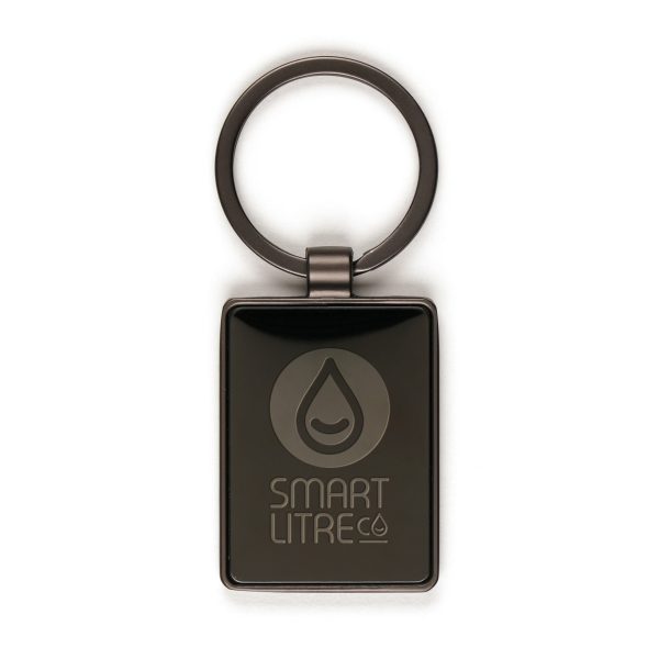 A vibrant stainless steel circular keyring with a split ring attachment that can be customised with a full colour UV printed design for a long lasting, detailed finish that is resistant to fading and scratching over time.