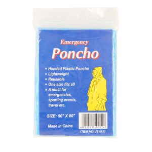 Translucent disposable poncho in a clear re-sealable pack. One size. Perfect for outdoor events! Supplied in PE plastic with the option to upgrade to biodegradable PLA. Printed 1 colour to the poncho as standard with the option of a full colour pack insert for an additional charge.